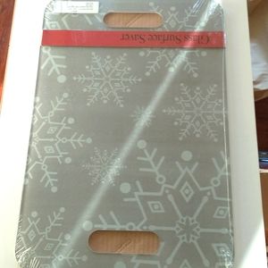 New Glass Surface Saver with Snowflake Pattern
